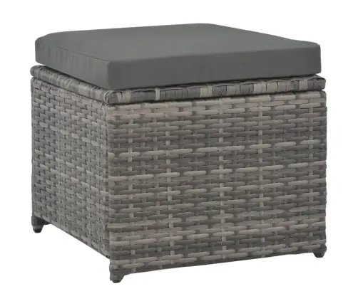 Lauko Valg. Baldų Kompl. Su Pagalv., 7D., Pilk. Sp., Polirat.