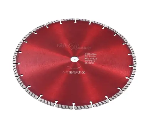 Dimanta Griešanas Disks, Ar Turbo, Tērauds, 300 Mm Vidaxl