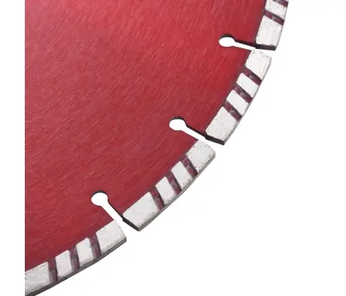 Turbo Deimantinis Pjovimo Diskas, Plienas, 350Mm