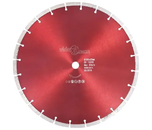 Dimanta Griešanas Disks, Tērauds, 350 Mm Vidaxl