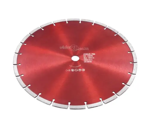 Dimanta Griešanas Disks, Tērauds, 350 Mm Vidaxl