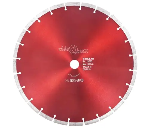 Deimantinis Pjovimo Diskas, Plienas, 350Mm