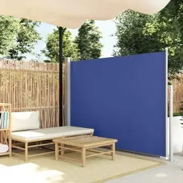 Lahtitõmmatav Külgsein, 160 X 500 cm Sinine