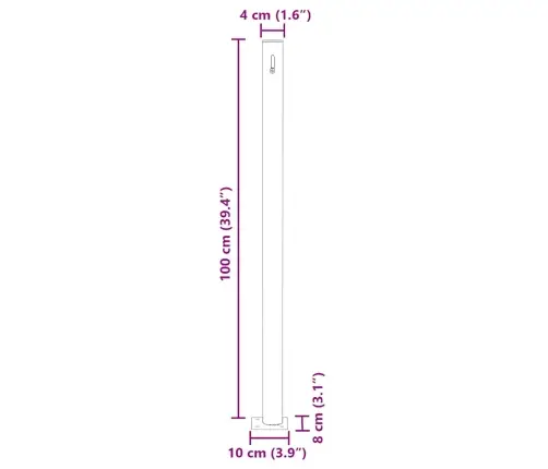 Lahtitõmmatav Külgsein 160 X 500 Cm Hall