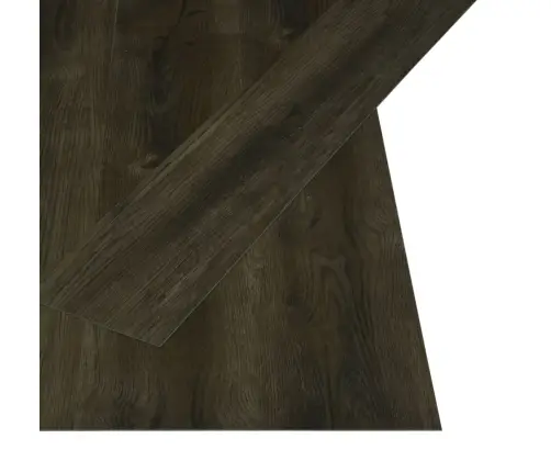 Grīdas Dēļi, Pašlīmējoši, 4,46 M², 3 Mm, Tumši Brūns Pvc Vidaxl