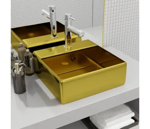 Praust. Su Aps. Nuo Vand. Išsil., 41X41X15cm Auks. Sp., Ker.