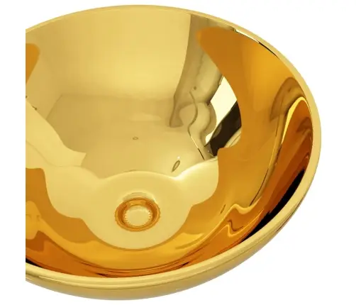 Valamu 32,5 X 14 cm Keraamiline, Kuldne