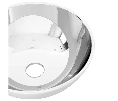 Valamu 28 X 10 cm Keraamiline, Hõbedane