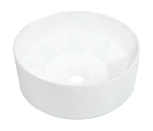 Praustuvas, Baltos Sp., 36X14cm Keramika