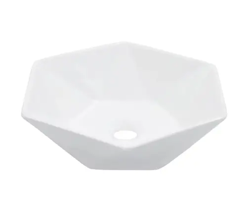 Praustuvas, Baltos Sp., 41X36,5X12cm Keramika