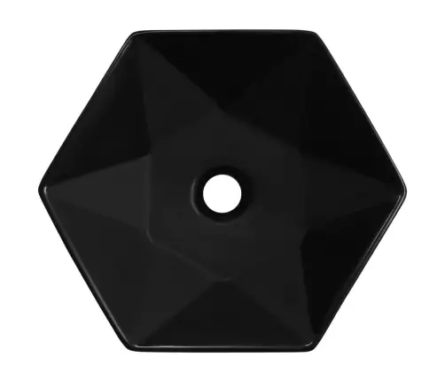 Praustuvas, Juodos Sp., 41X36,5X12cm Keramika