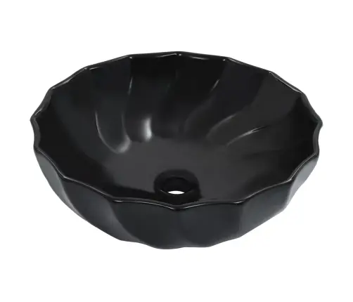 Praustuvas, Juodos Spalvos, 46X17cm Keramika