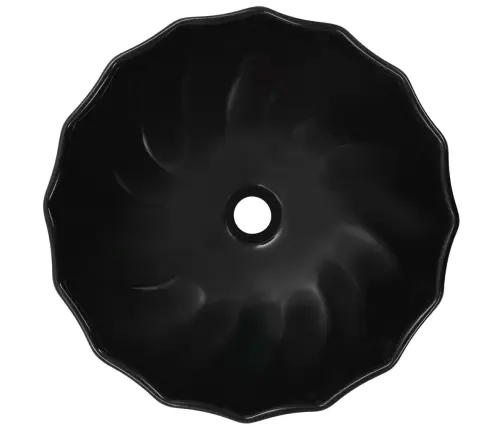 Praustuvas, Juodos Spalvos, 46X17cm Keramika