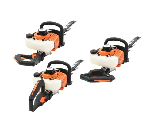 Benzīna Dzīvžoga Trimmeris, 722 Mm, Oranžs Un Melns Vidaxl