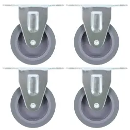 Fiksēti Ritenīši, 4 Gab., 75 Mm Vidaxl