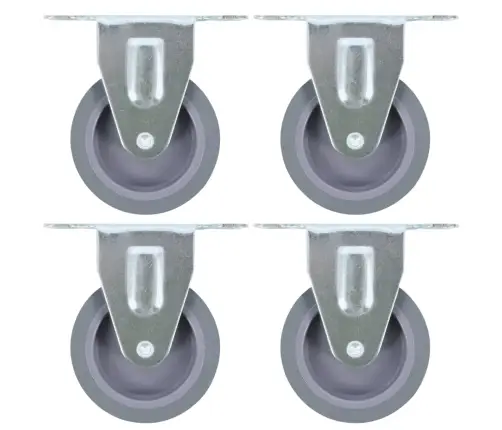 Fiksēti Ritenīši, 4 Gab., 75 Mm Vidaxl