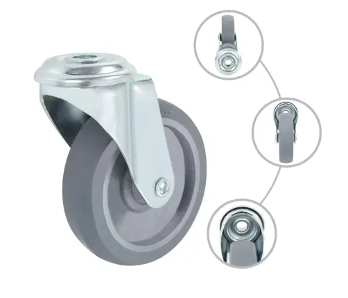 Grozāmi Ritenīši, 4 Gab., 100 Mm Vidaxl