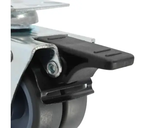 Topeltratastega Pöörlevad Rattad Topeltpiduritega 4 Tk 50 Mm