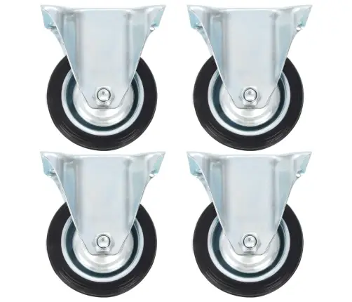 Fiksēti Ritenīši, 4 Gab., 75 Mm Vidaxl
