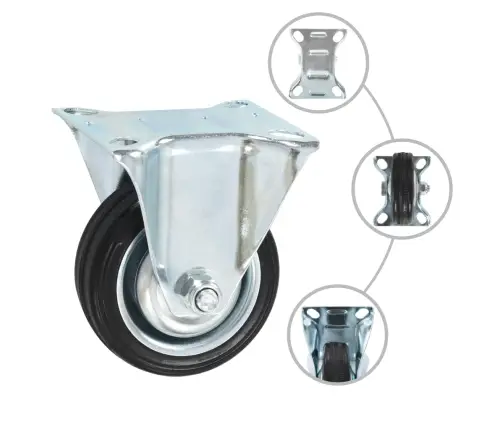 Fiksēti Ritenīši, 4 Gab., 75 Mm Vidaxl