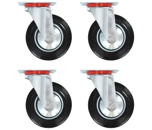 Pöörlevad Rattad 4 Tk, 160 Mm