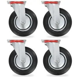 Grozāmi Ritenīši, 4 Gab., 200 Mm Vidaxl