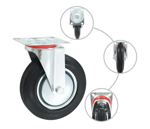 Grozāmi Ritenīši, 4 Gab., 200 Mm Vidaxl