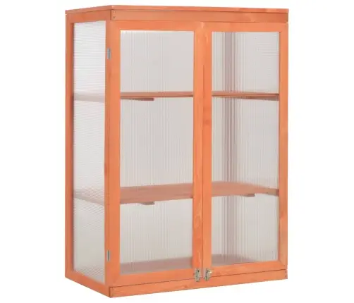 Kasvuhoone Puidust 75X47X109 Cm