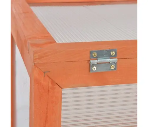 Kasvuhoone Puidust 75X47X109 Cm