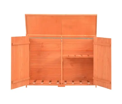 Dārza Skapītis, 128X42X91 Cm, Koks Vidaxl