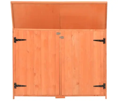 Dārza Skapītis, 128X42X91 Cm, Koks Vidaxl