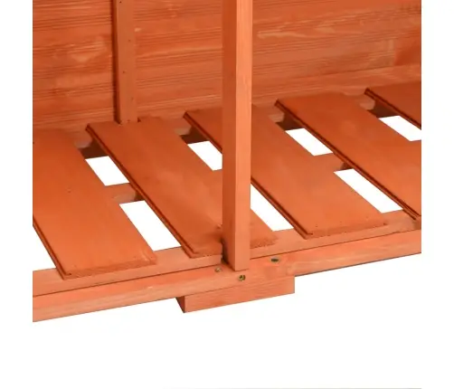 Dārza Skapītis, 128X42X91 Cm, Koks Vidaxl