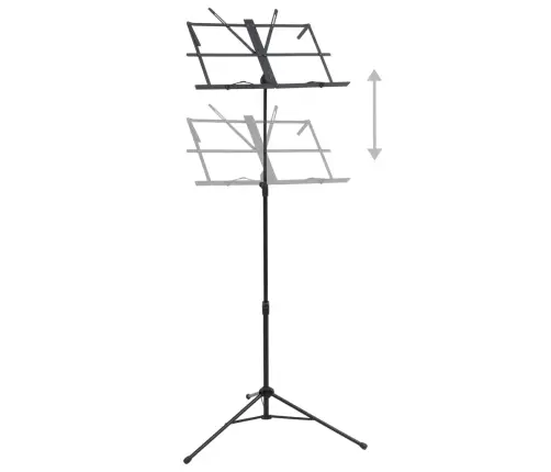 Nošu Statīvs, Melns Tērauds Vidaxl