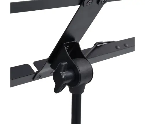 Nošu Statīvs, Melns Tērauds Vidaxl