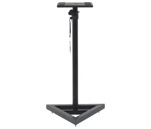 Stuudiomonitori Kõlarialused 2 Tk, Must, Teras