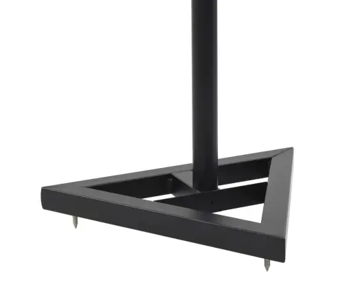 Stuudiomonitori Kõlarialused 2 Tk, Must, Teras