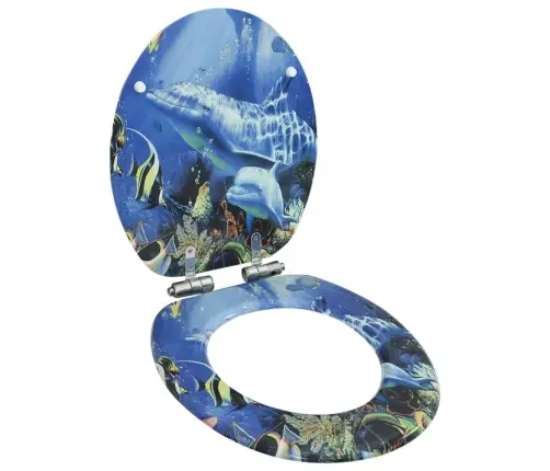 Tualetes Poda Sēdeklis, Lēni Aizverams, Mdf, Delfīnu Dizains Vidaxl Tualetes Poda Sēdeklis, Lēni Aizverams, Mdf, Delfīnu Dizains Vidaxl