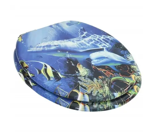 Tualetes Poda Sēdeklis, Lēni Aizverams, Mdf, Delfīnu Dizains Vidaxl Tualetes Poda Sēdeklis, Lēni Aizverams, Mdf, Delfīnu Dizains Vidaxl