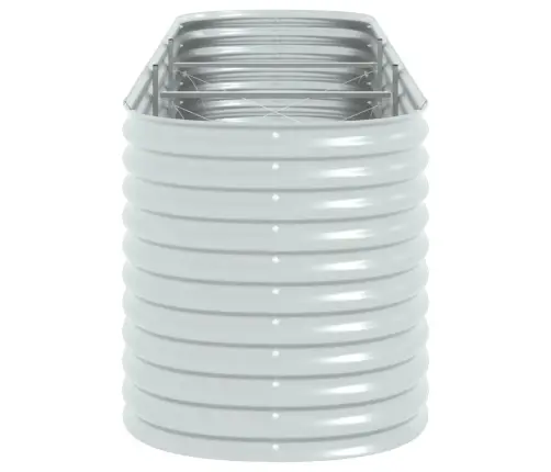 Lovelis, Sidabrinis, 320X80X81cm Plienas, Aukštas