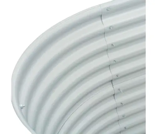 Taimelava, Tsingitud Teras, 160 X 80 X 81 cm Hõbedane