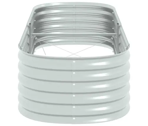 Taimelava, Tsingitud Teras, 240 X 80 X 44 cm Hõbedane