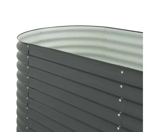 Lovelis, Pilkas, 160X80X81cm Galvanizuotas Plienas, Aukštas