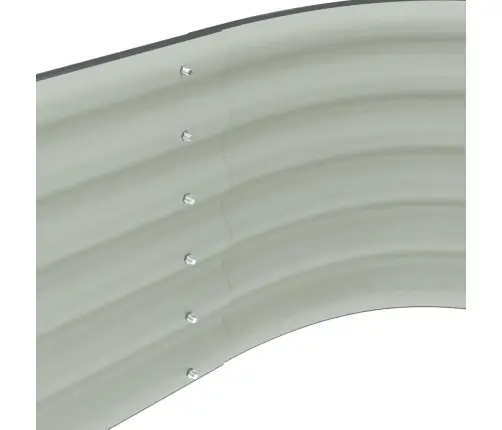 Lovelis, Pilkas, 400X80X44cm Galvanizuotas Plienas, Aukštas