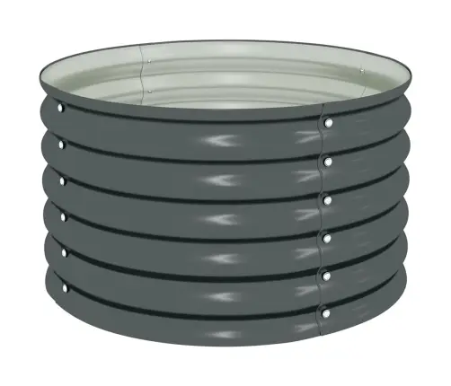 Lovelis, Pilkas, 80X80X44cm Galvanizuotas Plienas, Aukštas