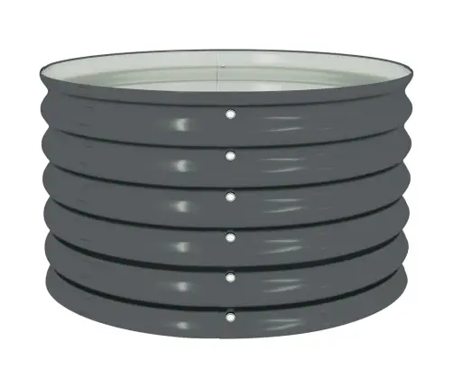 Lovelis, Pilkas, 80X80X44cm Galvanizuotas Plienas, Aukštas