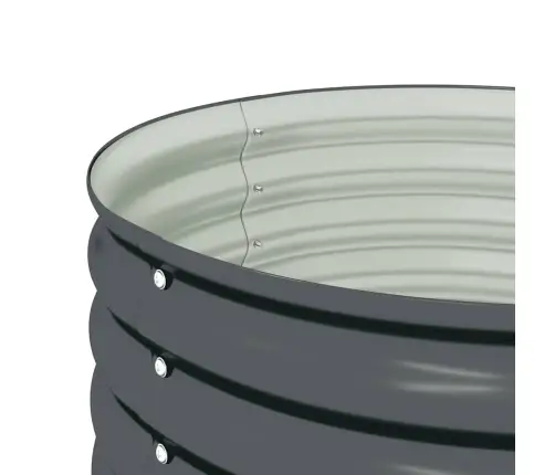 Lovelis, Pilkas, 80X80X44cm Galvanizuotas Plienas, Aukštas