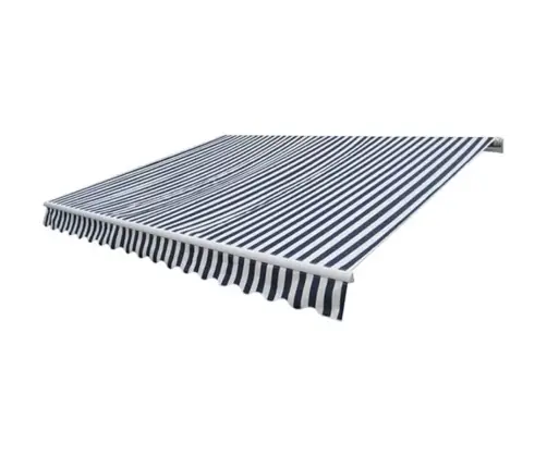 Kokkupandav Varikatus, Mootoriga, 400 Cm Sinine/Valge