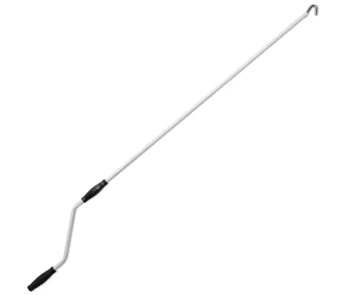 Markīze, Manuāli Regulējama, 500Cm, Sarullējama, Antracītpelēka Vidaxl