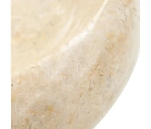 Kriauklė, Kreminės Spalvos, 40X12cm Marmuras