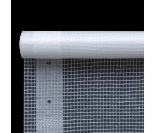 Brezenta Pārklājs, Smalki Austs, 260 G/M² 3X2 M, Balts Vidaxl
